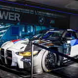 Spektakulär: Der neue BMW M4 GT3 wurde in Hockenheim ausgestellt
