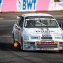 DTM Classic: Spektakulär und schnell: Ronny Scheer legte im Ford Sierra RS500 eine sehenswerte Aufholjagd hin