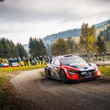 Vorjahressieger Ott Tänak (Hyundai i20 N Rally1) führt das fast 50 Fahrzeuge umfassende Starterfeld bei der Central European Rally 2025 an