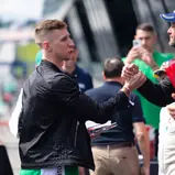 Schwimm-Olympiasieger Florian Wellbrock bei der Siegerehrung des Prototype Cup Germany