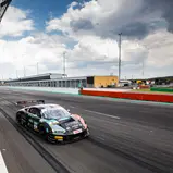 ADAC GT Masters, Lausitzring Test, Aust Motorsport, Hendrik van Danwitz, Rahel Frey