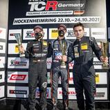 Podium Junior-Wertung Rennen 2