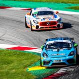 Der Porsche 718 Cayman GT4 vom Team Allied-Racing