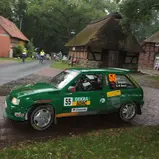 DRM, ADAC Rallye Masters 2019, 4. Lauf, ADAC Rallye "Rund um die Sulinger Bärenklaue", Christopher Berghahn, Opel Corsa A