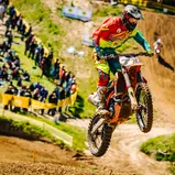 ADAC MX Masters, Jauer, Christian Brockel ( Deutschland / KTM / KTM GST Berlin ) auf seiner Maschine beim ADAC MX Masters