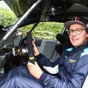 Christian Riedemann als Sieger im Ziel in Sulingen Christian Riedemann als Sieger im Ziel in Sulingen