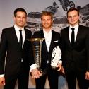 Weltmeister Ogier, Rosberg und Lieb