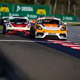 #92 Oskar Dix / Egor Litvinenko / Porsche 718 Cayman GT4 RS CS / Wimmer Werk Motorsport, Red Bull Ring