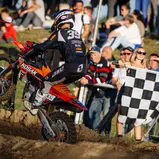 Roan van de Moosdijk beendete seine ADAC MX Masters-Saison mit einem perfekten Wochenende