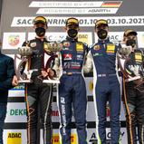 Gemeinsam auf dem Podium: Bedrin, Browning, Tramnitz und Bearman (v.r.n.l.)