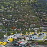 Alpine Idylle: Der Wintersportort Morzine verwandelt sich alljährlich in einen Rallye-Serviceplatz