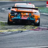 #6 Wimmer Werk Motorsport / Nicolaj Møller Madsen / Ivan Ekelchik / Porsche 718 Cayman GT4 RS CS / Nürburgring