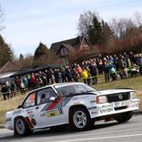 #18 / Walter Gromöller / René Meier / Opel Ascona 400 / NC 2, 61. ADAC Rallye Erzgebirge