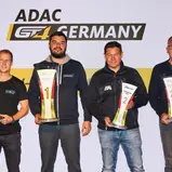 Sieger der Trophywertung 2023, v.l.n.r.: Max Kronberg, Marat Khayrov, Christian Kosch, Tom Kieffer