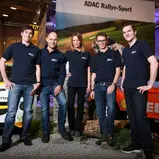ADAC Stiftung Sport, Essen Motor Show, (l.-r.): Marijan Griebel, Julius Tannert, Jennifer Thielen, Fabian Kreim, Philipp Knof 