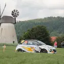 Zahlreiche Zuschauer bei ADAC Rallye Stemweder Berg (im Bild: Christian Lemke - Opel Adam R2) 