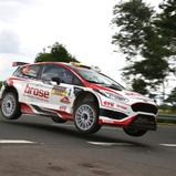 Dominik Dinkel und Pirmin Winklhofer gewinnen die ADAC Rallye Stemweder Berg 2021
