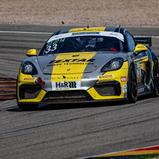 #33 / Black Falcon Team Textar / Porsche 718 Cayman GT4 CS MR / Daniel Schwerfeld / Axel Sartingen