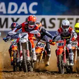 Start beim ADAC MX Masters mit Maximilian Spies ( Deutschland / KTM / BECKER RACING ) beim ADAC MX Masters