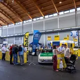 Die Oldtimer-Experten vom ADAC standen auf der Klassikwelt Bodensee für Fragen rund um historische Mobilität zur Verfügung.