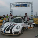 Klassenprimus: Ruben Zeltner (Porsche 911 GT3) ist alter und neuer Spitzenreiter im ADAC Rallye Masters