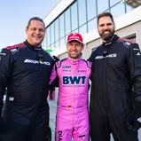 Kuhn und Vollmer mit Stefan Mücke