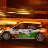 Das Ziel ist der Sieg in Sulingen: Fabian Kreim im Skoda Fabia R5