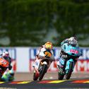 Der Kolumbianer David Alonso siegte in der Moto3 vor Taiyo Furusato und Iván Ortolá