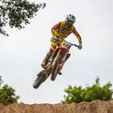 Noah Ludwig holte nach einem packenden Duell den Tagessieg der DMX Open in Dolle