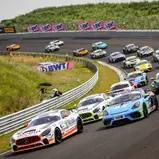 Das Feld der ADAC GT4 Germany in Zandvoort