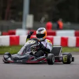 Erich Huber in der KZ2 Masters siegreich