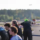 Zuschauer an der Strecke, ADAC Kart Masters, Wackersdorf