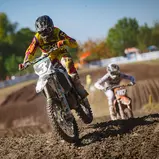 Linus Jung ( Deutschland / Husqvarna / KTM SARHOLZ RACING TEAM ) beim ADAC MX Youngster Cup
