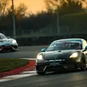 Laufsieger: Der Porsche 718 Cayman GT4 vom Team Allied-Racing
