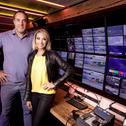 SPORT1-Moderatorin Sarah Winkhaus und Kommentator Patrick Simon