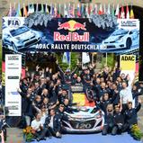 ADAC Rallye Deutschland, Siegerehrung, Porta Nigra, Hyundai