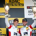 René Rast wird 2014 zusammen mit Kelvin van der Linde (l.) Meister