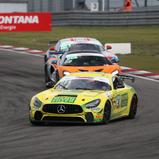 Der siegreiche Mercedes-AMG GT4 von Mann-Filter HTP-Winward Motorsport