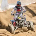 Manfred Zienecker brillierte beim Saisonstart der DMX Quad in Hänchen mit einem Doppelsieg
