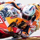 Marc Marquez fährt mit einer Helm-Sonderlackierung