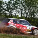 Will wieder aufs Podest: Dominik Dinkel im Skoda Fabia S2000