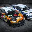 Die beiden BMW von ME Motorsport in der ADAC GT4 Germany (Foto: Berzerkdesign/ME Motorsport)