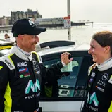 Gemischtes Doppel: Claire Schönborn und Michael Wenzel harmonieren offensichtlich gut