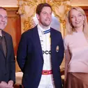 ADAC GT Masters Kick-Off München - Thomas Voss, Robert Renauer, Renata DePauli (v.l.n.r.)<br/> Urheber: DePauli AG
