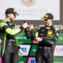 Mirko Bortolotti und Thomas Preining (l-r) lieferten sich in der Meisterschaft einen packenden Zweikampf