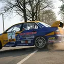 Dritter Sieg in Folge: Hermann Gaßner im Mitsubishi Lancer