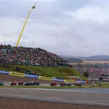 Start Sprintrennen am Samstag, Sachsenring