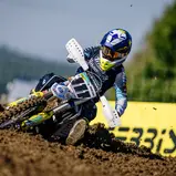 Lucas Leok ( Estland / Husqvarna / Team #111 ) beim ADAC MX Junior Cup