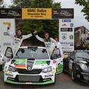 Erster Sieg im Skoda Fabia R5: Fabian Kreim, Förderpilot der ADAC Stiftung Sport