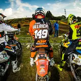 ADAC MX Masters, Holzgerlingen, Dennis Ullrich ( Deutschland / KTM / KTM Sarholz Racing Team ) an der Startanlage beim ADAC MX Masters